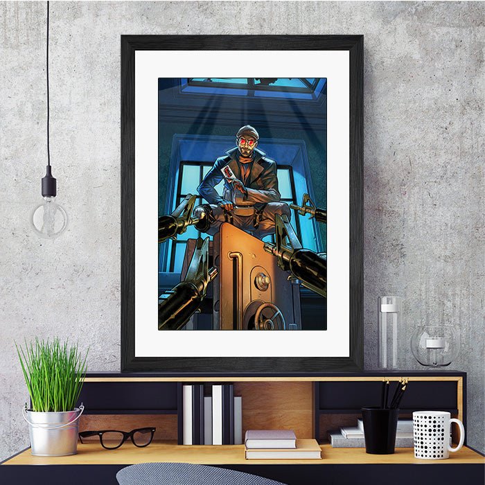 Flores - Crimson Heist - Six Siege art - Fine Art Print